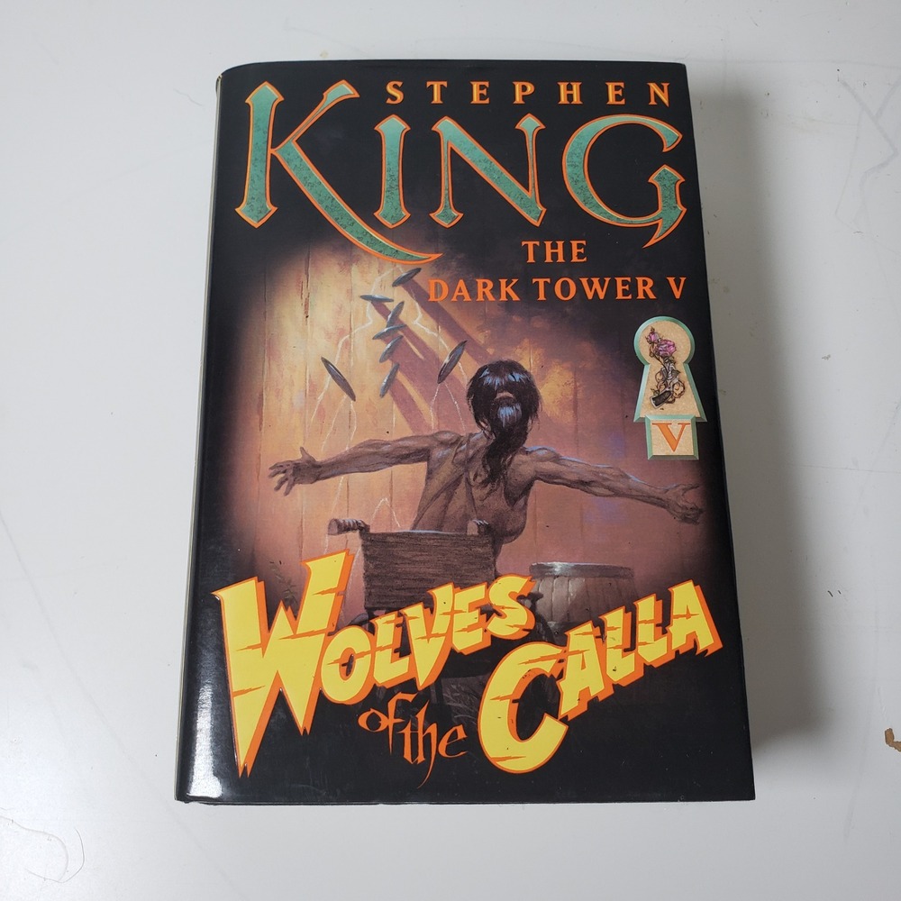 Stephen King The Dark Tower V Wolves‎ Of The Calla Hardcover Book 1st Ed Novel